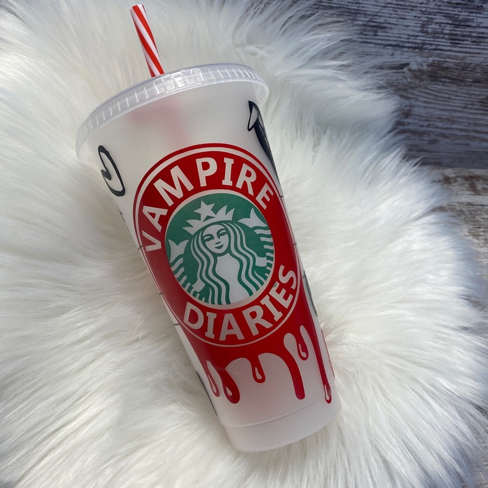 Custom Vampire Diaries Cup